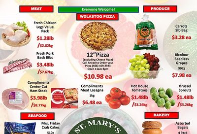 St. Mary's Supermarket Flyer March 8 to 14