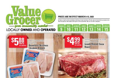 Value Grocer Flyer March 9 to 15