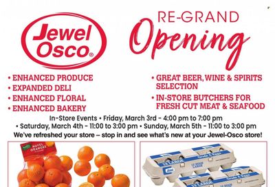 Jewel Osco (IL) Weekly Ad Flyer Specials March 1 to March 7, 2023