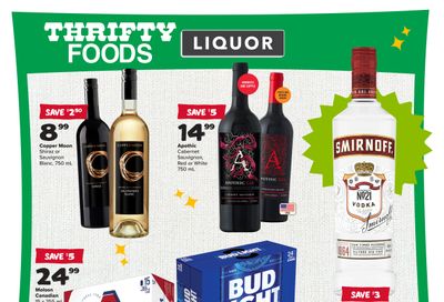 Thrifty Foods Liquor Flyer March 9 to 15