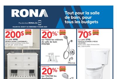 Rona (QC) Flyer March 9 to 15