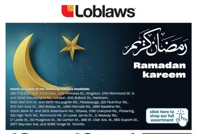 Loblaws (ON) Ramadan Flyer March 9 to April 5