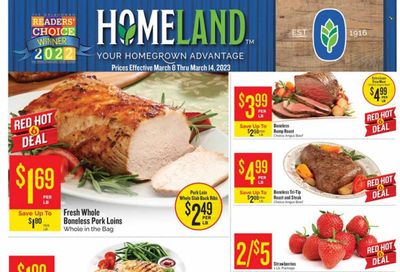 Homeland Weekly Ad Flyer Specials March 8 to March 14, 2023
