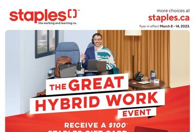 Staples Flyer March 8 to 14