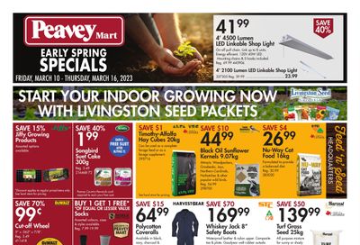 Peavey Mart Flyer March 10 to 16