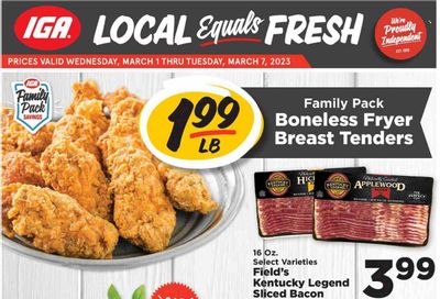 IGA (IN) Weekly Ad Flyer Specials March 1 to March 7, 2023