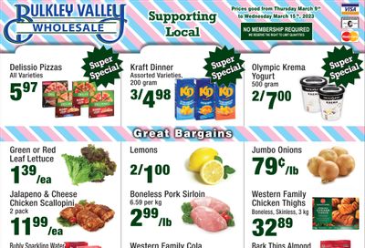 Bulkley Valley Wholesale Flyer March 9 to 15
