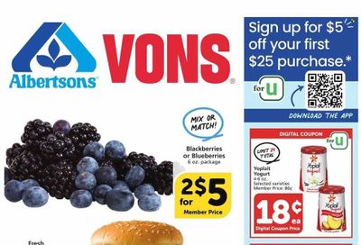 Vons (CA) Weekly Ad Flyer Specials March 1 to March 7, 2023