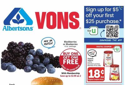 Vons (CA) Weekly Ad Flyer Specials March 1 to March 7, 2023