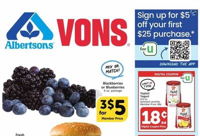 Vons (CA) Weekly Ad Flyer Specials March 1 to March 7, 2023