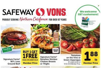 Vons (CA) Weekly Ad Flyer Specials March 1 to March 7, 2023