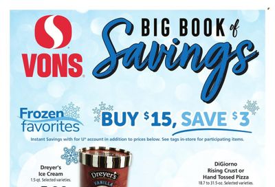 Vons (CA) Weekly Ad Flyer Specials March 1 to March 28, 2023