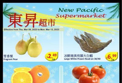New Pacific Supermarket Flyer March 9 to 13
