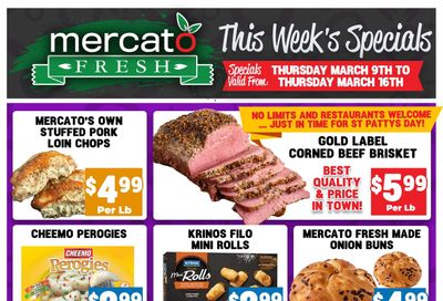 Mercato Fresh Flyer March 9 to 16