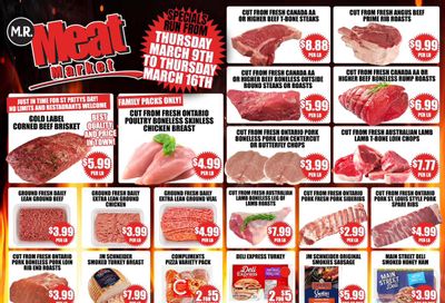 M.R. Meat Market Flyer March 9 to 16