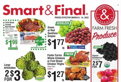 Smart & Final (CA) Weekly Ad Flyer Specials March 8 to March 14, 2023