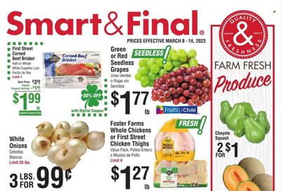 Smart & Final (CA) Weekly Ad Flyer Specials March 8 to March 14, 2023