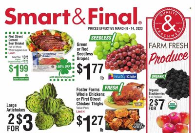 Smart & Final (AZ, NV) Weekly Ad Flyer Specials March 8 to March 14, 2023