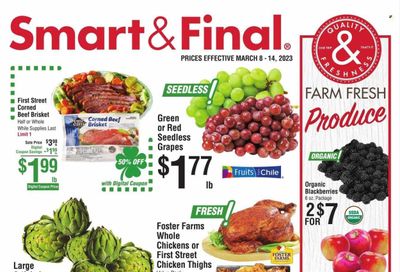 Smart & Final (AZ) Weekly Ad Flyer Specials March 8 to March 14, 2023