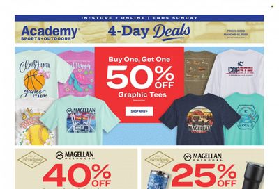 Academy Sports + Outdoors Weekly Ad Flyer Specials March 9 to March 12, 2023