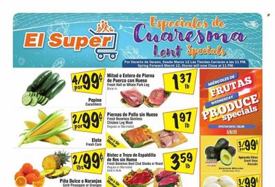 El Super (NV) Weekly Ad Flyer Specials March 8 to March 14, 2023