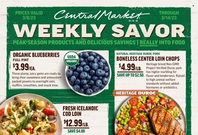 Central Market (TX) Weekly Ad Flyer Specials March 8 to March 14, 2023