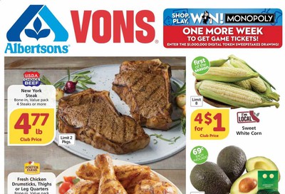 Vons Weekly Ad & Flyer April 29 to May 5