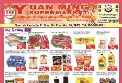 Yuan Ming Supermarket Flyer March 10 to 16