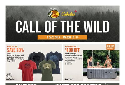 Bass Pro Shops Flyer Call Of The Wild Flyer March 10 to 12