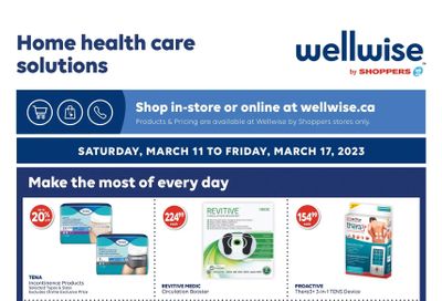 Wellwise By Shoppers Drug Mart Flyer March 11 to 17