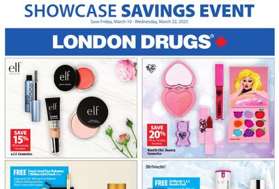 London Drugs Showcase Savings Event Flyer March 10 to 22