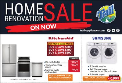 Trail Appliances (AB & SK) Flyer March 9 to 15