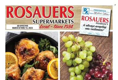 Rosauers (ID, MT, OR, WA) Weekly Ad Flyer Specials March 8 to March 14, 2023