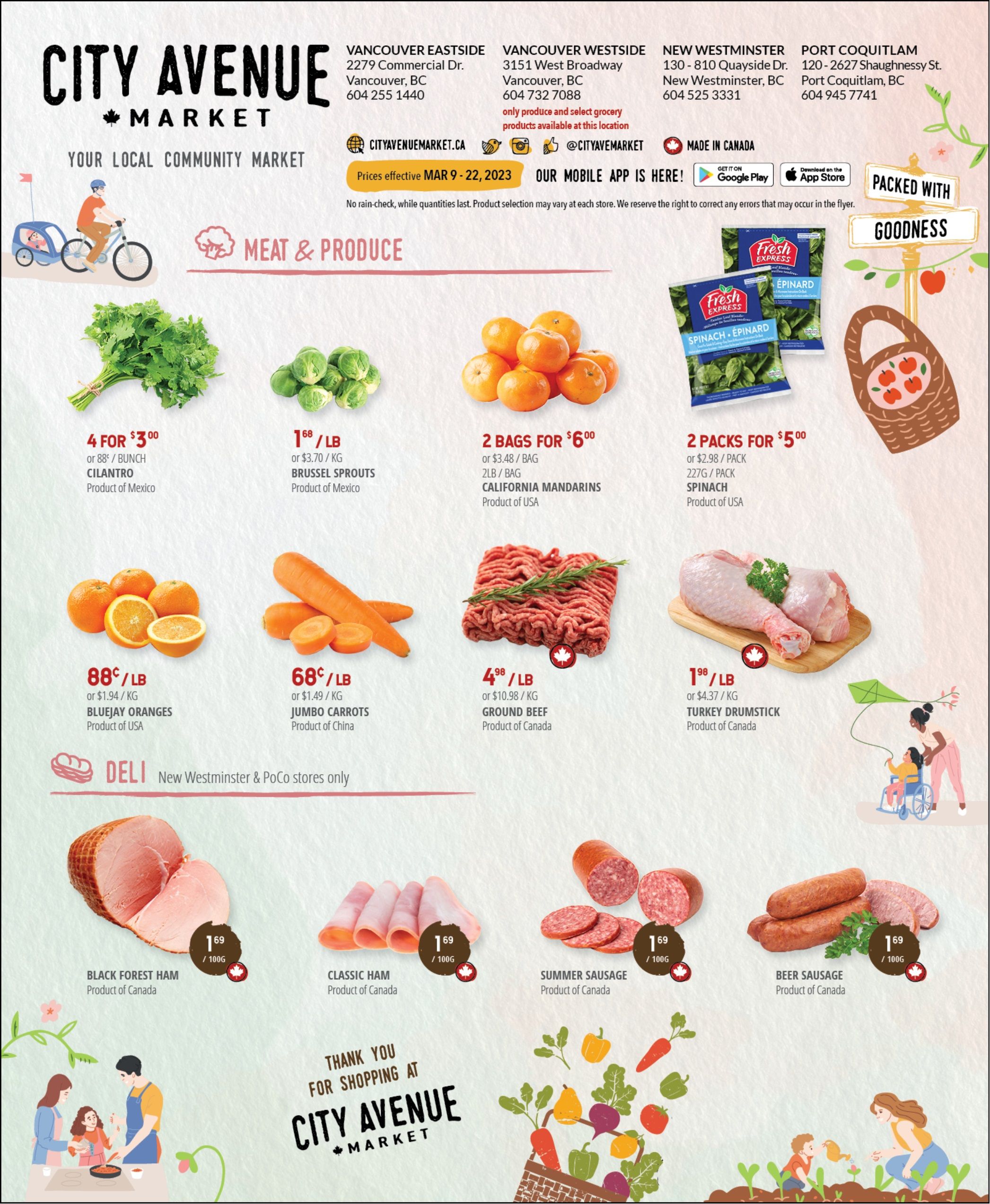 City Avenue Market Flyer March 9 to 22