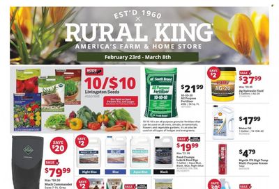 Rural King (AL, FL) Weekly Ad Flyer Specials February 23 to March 8, 2023