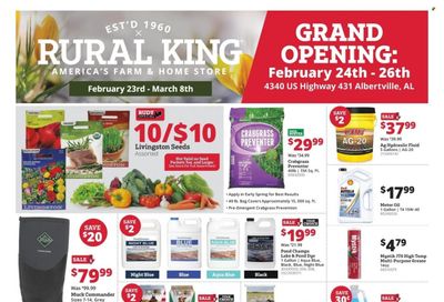 Rural King (AL) Weekly Ad Flyer Specials February 23 to March 8, 2023