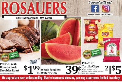 Rosauers Weekly Ad & Flyer April 29 to May 5