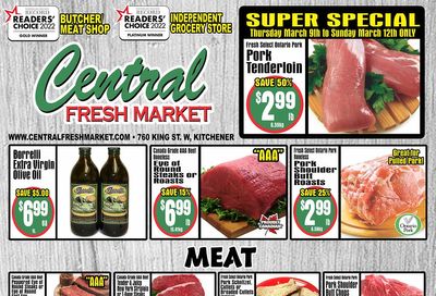 Central Fresh Market Flyer March 9 to 16