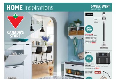 Canadian Tire Home Inspirations Flyer March 10 to 30