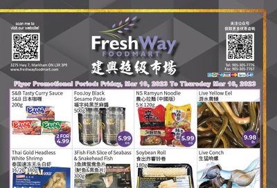 FreshWay Foodmart Flyer March 10 to 16