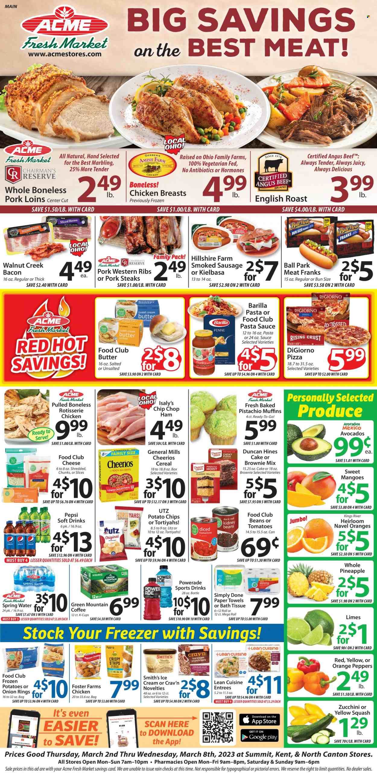 ACME Fresh Market (OH) Weekly Ad Flyer Specials March 2 to March 8, 2023