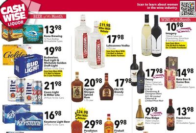 Cash Wise Liquor Only (MN) Weekly Ad Flyer Specials March 5 to March 11, 2023
