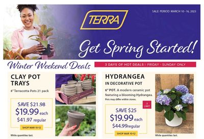 Terra Greenhouses Flyer March 10 to 16