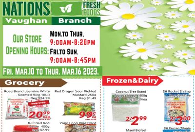 Nations Fresh Foods (Vaughan) Flyer March 10 to 16