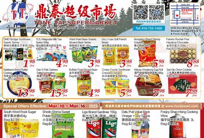 Tone Tai Supermarket Flyer March 10 to 16