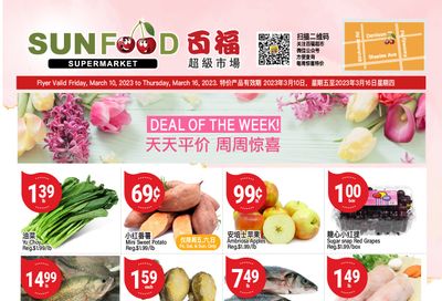 Sunfood Supermarket Flyer March 10 to 16