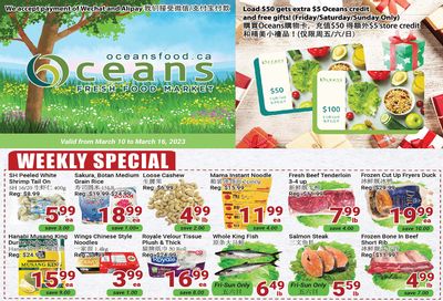 Oceans Fresh Food Market (Mississauga) Flyer March 10 to 16