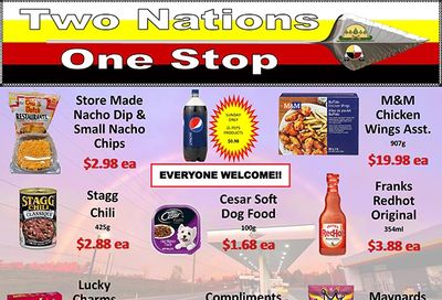 Two Nations One Stop Flyer March 10 to 16