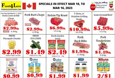 Food 4 Less (Oshawa) Flyer March 10 to 16