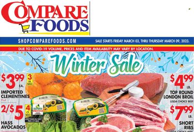 Compare Foods (CT, MD, NC, NJ, NY, RI) Weekly Ad Flyer Specials March 3 to March 9, 2023